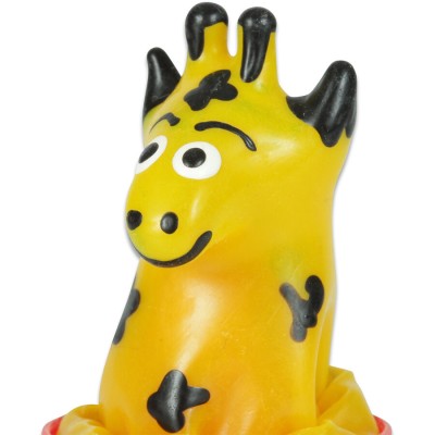 CONDOMERIE - PRESERVATIVOS NOVIDADES PINTADOS Ã MÃO GIRAFA - D-243156 - Dona Pimenta