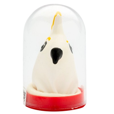 CONDOMERIE - PRESERVATIVOS NOVIDADES PINTADOS Ã MÃO PAPAGAIO BRANCO - D-243159 - Dona Pimenta