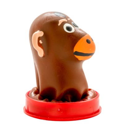CONDOMERIE - PRESERVATIVOS NOVIDADES PINTADOS Ã MÃO MACACO - D-243171 - Dona Pimenta
