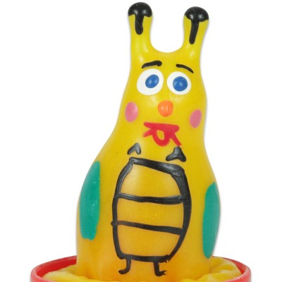 CONDOMERIE - PRESERVATIVOS NOVIDADES PINTADOS Ã MÃO BEE - D-243175 - Dona Pimenta