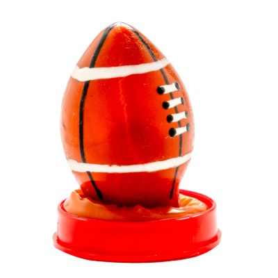 CONDOMERIE - PRESERVATIVOS NOVIDADES PINTADOS Ã MÃO BOLA DE RUGBY - D-243182 - Dona Pimenta