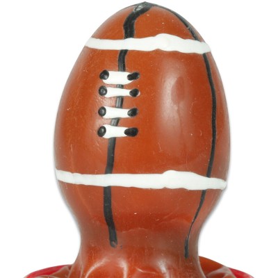 CONDOMERIE - PRESERVATIVOS NOVIDADES PINTADOS Ã MÃO BOLA DE RUGBY - D-243182 - Dona Pimenta