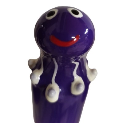 CONDOMERIE - PRESERVATIVOS NOVIDADES PINTADOS À MÃO POLVO ROXO - D-243187 - Dona Pimenta