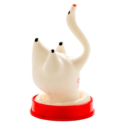 CONDOMERIE - PRESERVATIVOS NOVIDADES PINTADOS Ã MÃO SWAN - D-243192 - Dona Pimenta