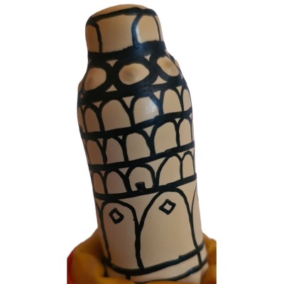 CONDOMERIE - PRESERVATIVOS NOVIDADES PINTADOS Ã MÃO TORRE DE PISA - D-243238 - Dona Pimenta