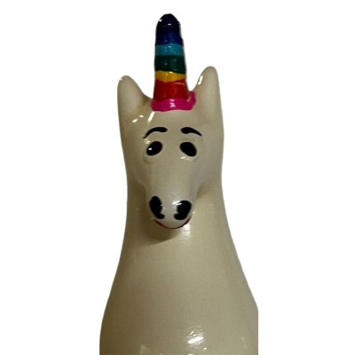 CONDOMERIE - PRESERVATIVOS NOVIDADES PINTADOS Ã MÃO UNICÓRNIO ARCO-ÃRIS - D-243242 - Dona Pimenta