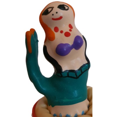 CONDOMERIE - PRESERVATIVOS NOVIDADES PINTADOS Ã MÃO SEREIA - D-243257 - Dona Pimenta