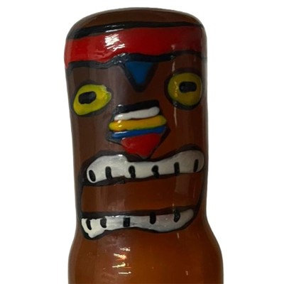 CONDOMERIE - PRESERVATIVOS NOVIDADES PINTADOS À MÃO TIKI TOTEM-HAWAII-03 - D-243262 - Dona Pimenta