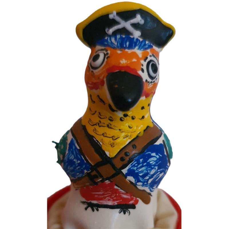 CONDOMERIE - PRESERVATIVOS NOVIDADES PINTADOS Ã MÃO CAPITÃO PAPAGAIO - D-243264 - Dona Pimenta
