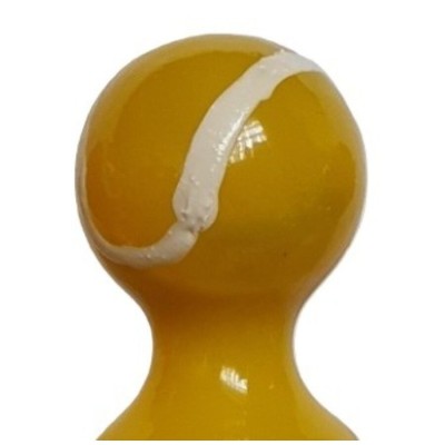CONDOMERIE - PRESERVATIVOS NOVIDADES PINTADOS À MÃO BOLA DE TÃNIS - D-243265 - Dona Pimenta