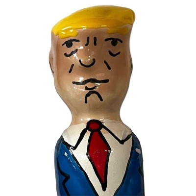 CONDOMERIE - PRESERVATIVOS NOVIDADES PINTADOS À MÃO GRUMPY TRUMP - D-243271 - Dona Pimenta