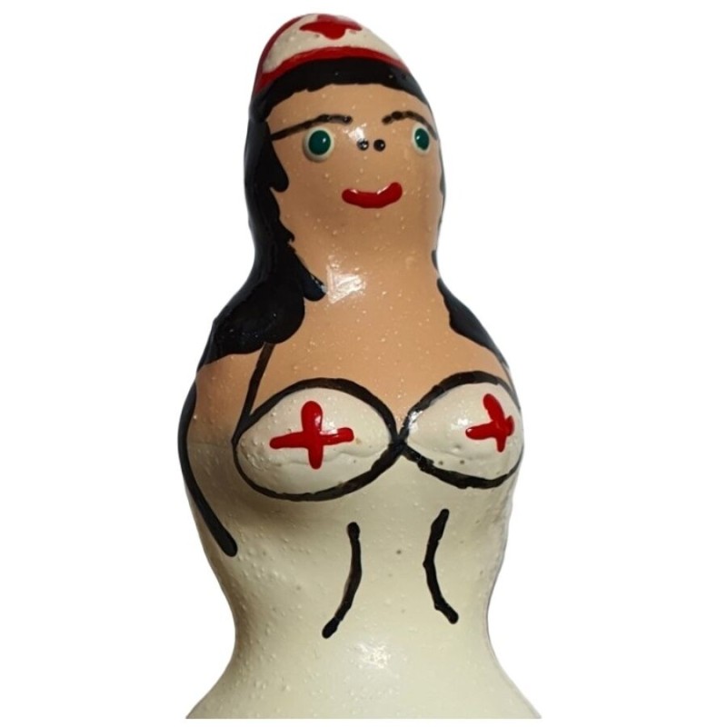 CONDOMERIE - PRESERVATIVOS NOVIDADES PINTADOS Ã MÃO ENFERMEIRA PRETO - D-243272 - Dona Pimenta CONDOMERIE - PRESERVATIVOS NOVIDADES PINTADOS Ã MÃO ENFERMEIRA PRETO - D-243272 - Dona Pimenta