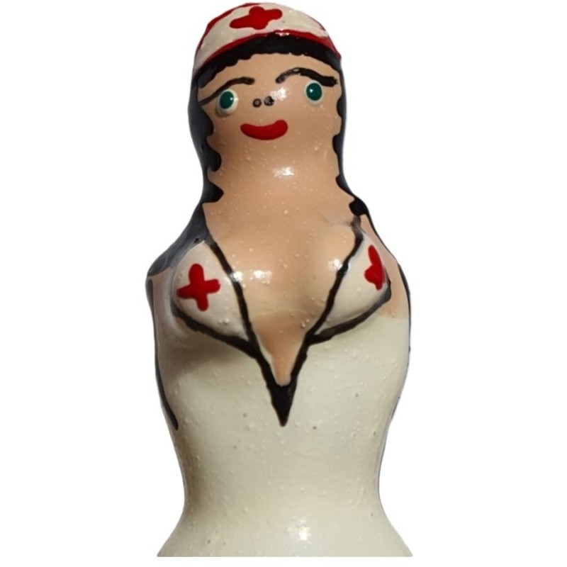 CONDOMERIE - PRESERVATIVOS NOVIDADES PINTADOS Ã MÃO ENFERMEIRA LOIRA - D-243274 - Dona Pimenta CONDOMERIE - PRESERVATIVOS NOVIDADES PINTADOS Ã MÃO ENFERMEIRA LOIRA - D-243274 - Dona Pimenta
