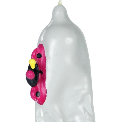 CONDOMERIE - PRESERVATIVOS NOVIDADES PINTADOS Ã MÃO MOTO - D-243289 - Dona Pimenta