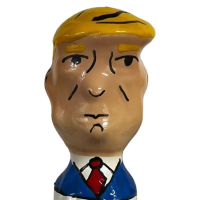 CONDOMERIE - PRESERVATIVOS NOVIDADES PINTADOS À MÃO GRUMPY TRUMP XL - D-243314 - Dona Pimenta