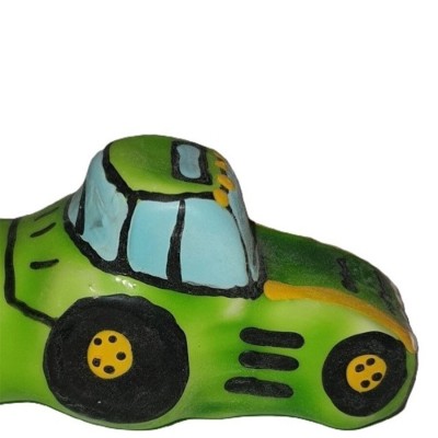 CONDOMERIE - PRESERVATIVOS NOVIDADES PINTADOS Ã MÃO TRATOR VERDE XL - D-243321 - Dona Pimenta