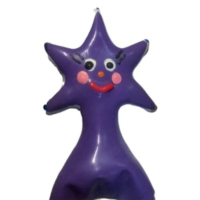 CONDOMERIE - PRESERVATIVOS NOVIDADES PINTADOS Ã MÃO HAPPY STAR - D-243322 - Dona Pimenta