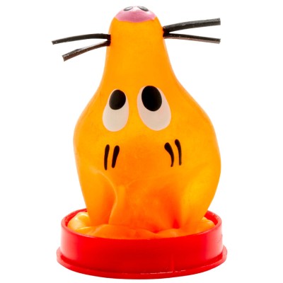 CONDOMERIE - PRESERVATIVOS NOVIDADES PINTADOS À MÃO FOX COLADOS - D-243120 - Dona Pimenta