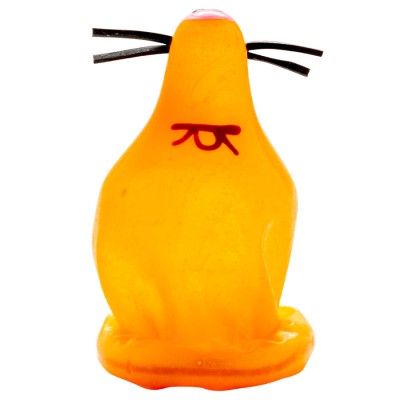 CONDOMERIE - PRESERVATIVOS NOVIDADES PINTADOS À MÃO FOX COLADOS - D-243120 - Dona Pimenta