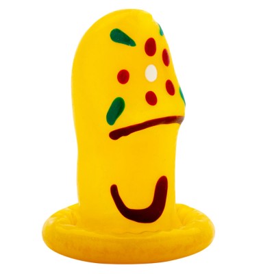 CONDOMERIE - PRESERVATIVOS NOVIDADES PINTADOS Ã MÃO - D-243142 - Dona Pimenta