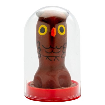CONDOMERIE - PRESERVATIVOS NOVIDADES PINTADOS Ã MÃO CORUJA - D-243167 - Dona Pimenta