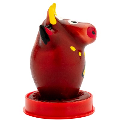 CONDOMERIE - PRESERVATIVOS NOVIDADES PINTADOS Ã MÃO MODELO TOURO 1 - D-243198 - Dona Pimenta