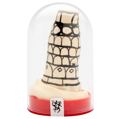 CONDOMERIE - PRESERVATIVOS NOVIDADES PINTADOS À MÃO TORRE DE PISA - D-243238 - Dona Pimenta