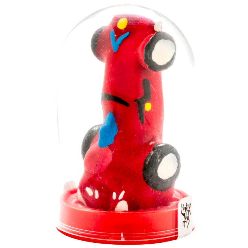 CONDOMERIE - CARRO DE CORRIDA DE PRESERVATIVOS NOVIDADES PINTADOS Ã MÃO - D-243105 - Dona Pimenta