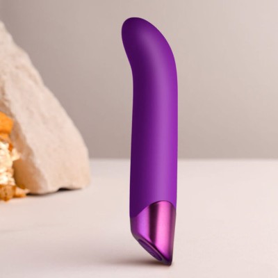 ROCKS-OFF - CHAIAMO G VIBRADOR PONTO G ROXO - D-244036 - Dona Pimenta