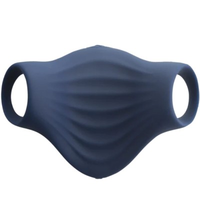 ROCKS-OFF - MASTURBADOR VIBRADOR FLEXÍVEL PALM BLUE - D-244027 - Dona Pimenta