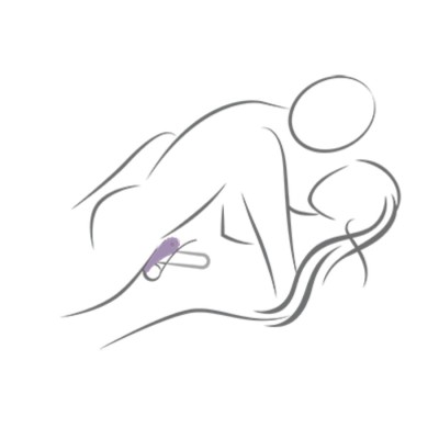 ROCKS-OFF - ANEL VIBRATÓRIO PARA PÉNIS PRETO SPIRE - D-244042 - Dona Pimenta