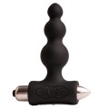 ROCKS-OFF - PETITE SENSATIONS BUBBLES PLUG ANAL VIBRADOR PRETO - D-244054 - Dona Pimenta