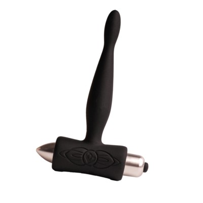ROCKS-OFF - PETITE SENSATIONS TEAZER PLUG ANAL VIBRADOR PRETO - D-244056 - Dona Pimenta