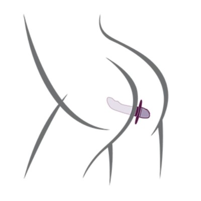 ROCKS-OFF - VIBRADOR DE PRÓSTATA QUEST PROSTATE BULLET PRETO - D-244059 - Dona Pimenta