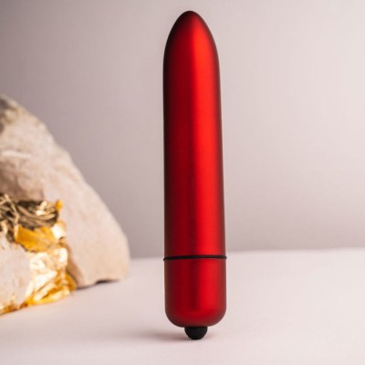 ROCKS-OFF - RO-160 ROUGE ALLURE BALA VIBRANTE VERMELHA - D-244047 - Dona Pimenta