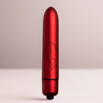 ROCKS-OFF - BALA VIBRANTE RO-90 SCARLET VELVET VERMELHA - D-244050 - Dona Pimenta