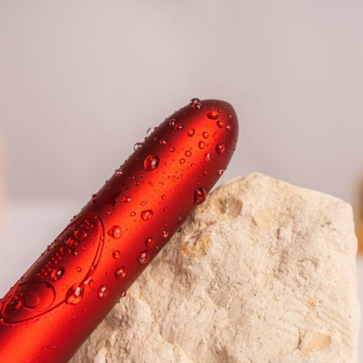 ROCKS-OFF - BALA VIBRANTE RO-90 SCARLET VELVET VERMELHA - D-244050 - Dona Pimenta