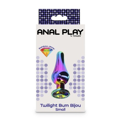 TOYJOY - ANAL PLAY TWILIGHT BUM BIJOU PLUG ANAL PEQUENO - D-243830 - Dona Pimenta