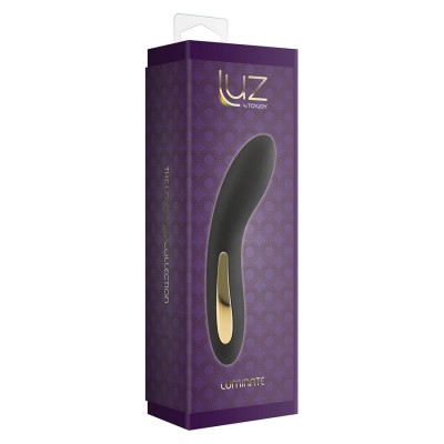 TOYJOY - VIBRADOR PRETO COM LUZ LUMINADA - D-243814 - Dona Pimenta