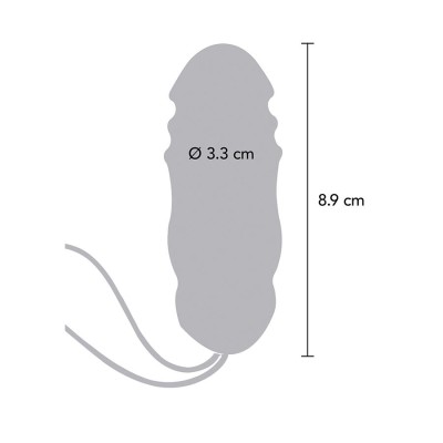 TOYJOY - FELICIDADE SUNN SIDE PARA CIMA E PARA BAIXO VIBRADOR FÚCSIA CONTROLE REMOTO - D-243820 - Dona Pimenta