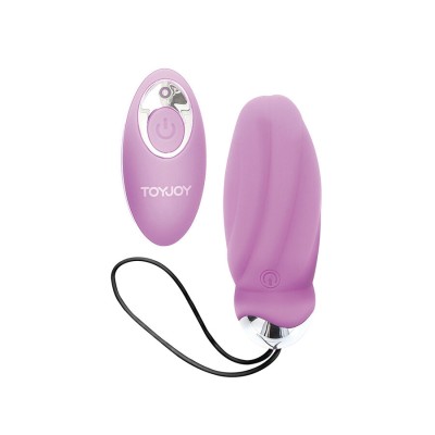 TOYJOY - FELICIDADE VOCÊ ME RACHA ROSA VIBRADOR CONTROLE REMOTO - D-243821 - Dona Pimenta