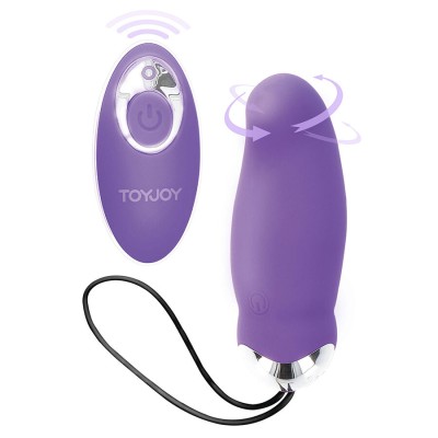 TOYJOY - FELICIDADE MEU ORGASMO EGGSPLODE VIBRADOR ROXO CONTROLE REMOTO - D-243822 - Dona Pimenta