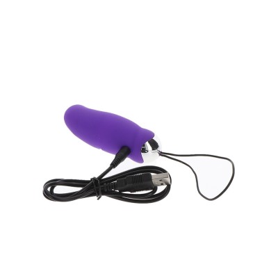 TOYJOY - FELICIDADE MEU ORGASMO EGGSPLODE VIBRADOR ROXO CONTROLE REMOTO - D-243822 - Dona Pimenta