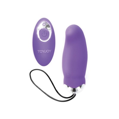 TOYJOY - FELICIDADE MEU ORGASMO EGGSPLODE VIBRADOR ROXO CONTROLE REMOTO - D-243822 - Dona Pimenta