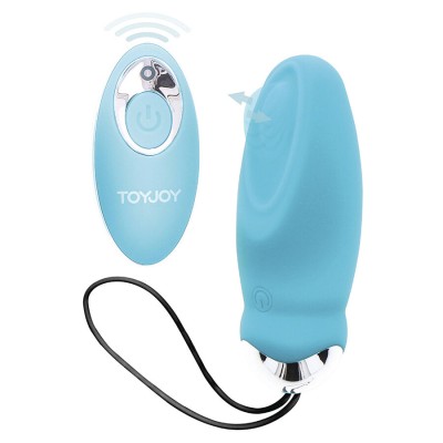 TOYJOY - FELICIDADE, EU ESTOU TÃO EXCITADO VIBRADOR COM CONTROLE REMOTO AZUL - D-243823 - Dona Pimenta