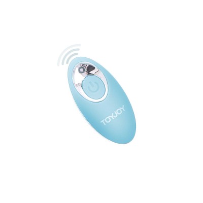 TOYJOY - FELICIDADE, EU ESTOU TÃO EXCITADO VIBRADOR COM CONTROLE REMOTO AZUL - D-243823 - Dona Pimenta