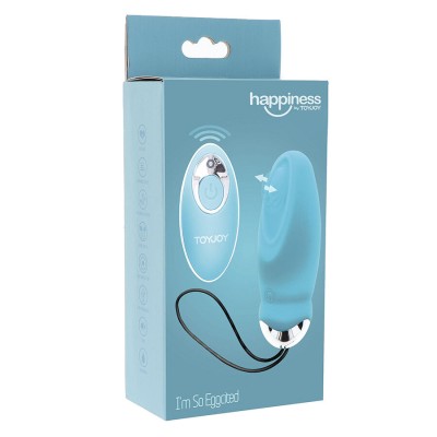 TOYJOY - FELICIDADE, EU ESTOU TÃO EXCITADO VIBRADOR COM CONTROLE REMOTO AZUL - D-243823 - Dona Pimenta