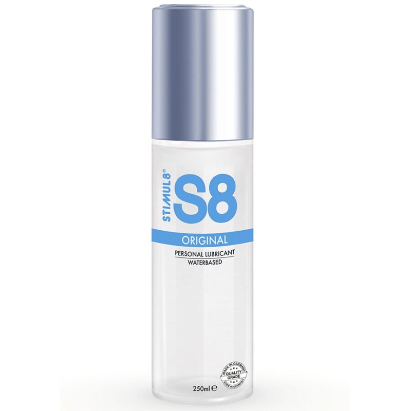 STIMUL8 - S8 LUBRIFICANTE Ã BASE DE ÁGUA 250 ML - D-243701 - Dona Pimenta