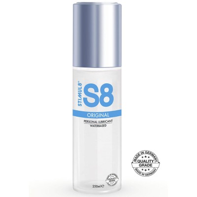 STIMUL8 - S8 LUBRIFICANTE Ã BASE DE ÁGUA 250 ML - D-243701 - Dona Pimenta