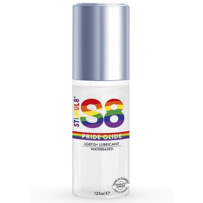 STIMUL8 - LUBRIFICANTE S8 GLIDE PRIDE 125 ML - D-243702 - Dona Pimenta